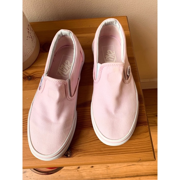 ballerina true white slip on vans
